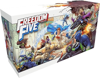 Freedom Five: A Sentinel Comics Board Game