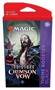 Magic The Gathering: Innistrad: Crimson Vow Theme Booster Black