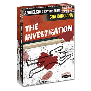 The Investigation: Kryminalna gra karciana do nauki angielskiego