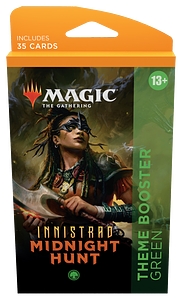 Magic The Gathering: Innistrad: Midnight Hunt - Theme Booster Green