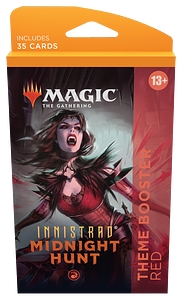 Magic The Gathering: Innistrad: Midnight Hunt - Theme Booster Red