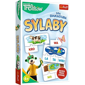 Gra edukacyjna: Sylaby (Rodzina Treflików)