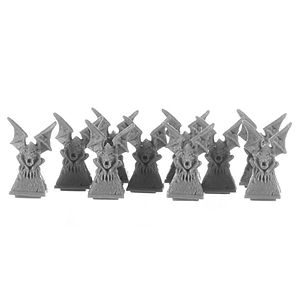 Dark Heaven Bones Miniatures: Gargoyle Pillar Tops