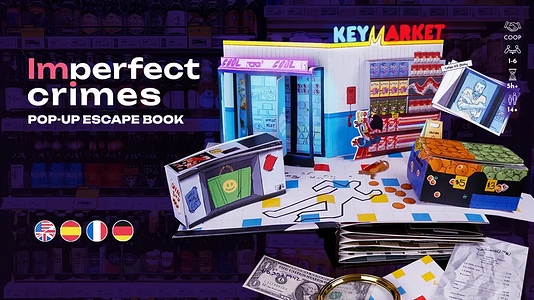 Imperfect Crimes: Pop-Up Escape Book