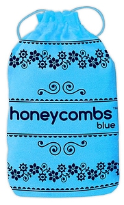 Honeycombs Blue - plastry miodu