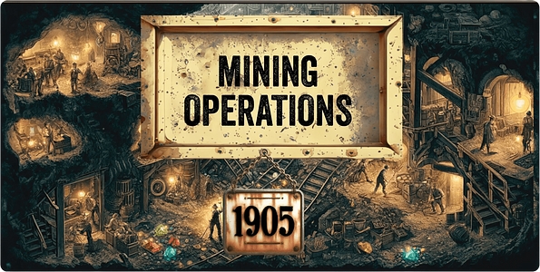 1905: Mining Operations