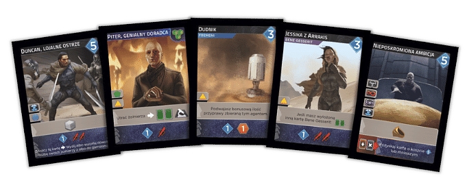 Diuna: Imperium - Zestaw 5 kart promocyjnych