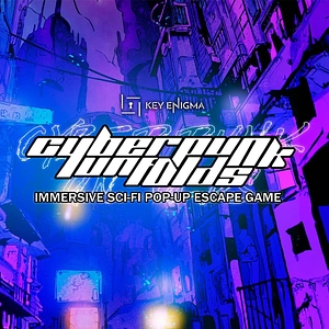 Cyberpunk Unfolds: Pop-Up Mystery Escape Game