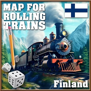 Rolling Trains: Finland Map