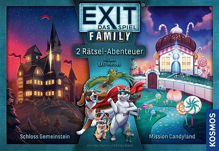 EXIT: Das Spiel – Family: Schloss Gemeinstein/Mission Candyland