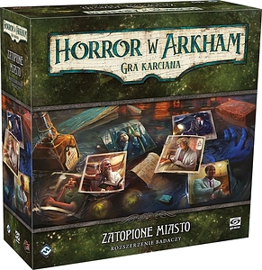 Horror w Arkham: Gra karciana - Zatopione miasto - Rozszerzenie badaczy