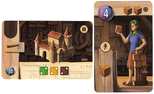 Woodcraft: Dice Tower 2023 Promo Cards