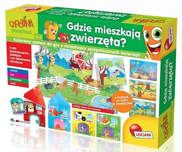 Carotina: Gdzie mieszkają zwierzęta?