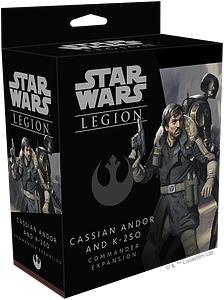 Star Wars: Legion - Cassian Andor and K-2SO Commander Expansion