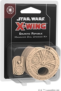 Star Wars: X-Wing - Galactic Republic Maneuver Dial Upgrade Kit (druga edycja)