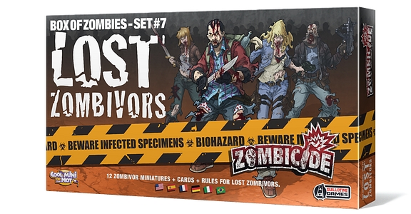 Zombicide: Box of Zombies Set #7 – Lost Zombivors