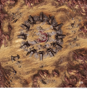 Star Wars: Legion - Desert Ruins Gamemat