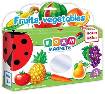 Foam Magnets: Fruits, vegetables