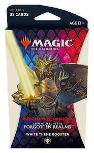 Magic The Gathering: Adventures in the Forgotten Realms - Theme Booster - White