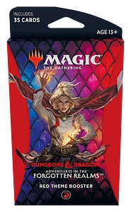 Magic The Gathering: Adventures in the Forgotten Realms - Theme Booster - Red