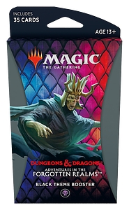Magic The Gathering: Adventures in the Forgotten Realms - Theme Booster - Black
