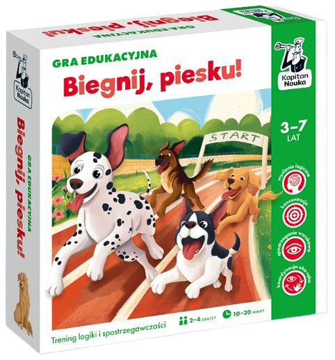 Gra edukacyjna: Biegnij, piesku!