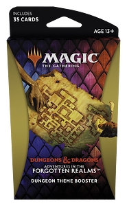 Magic The Gathering: Adventures in the Forgotten Realms - Dungeon Theme Booster