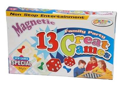 13 in 1 Magnetic Family Game